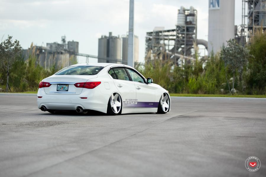  Infiniti Q50 on Vossen Wheels (VPS-318) 2017 года  (фото 63 из 68)